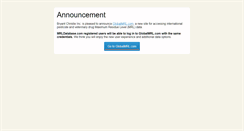 Desktop Screenshot of mrldatabase.com